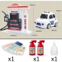 Детска Бензиностанция и кола с пушек и ефекти, газстанция, с течаща вода , снимка 17