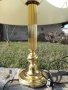Настолна лампа с месингова основа , снимка 4