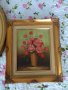 Две картини с рози, снимка 3