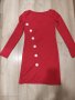 Червена рокля туника , снимка 1 - Рокли - 43265864