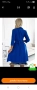 Дамска синя рокля, снимка 3