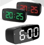НОВ СВЕТЕЩ LED ЧАСОВНИK С ГОЛЕМИ ЦИФРИ НА ТОК ИЛИ БАТЕРИИ, ТЕРМОМЕТЪР. СВЕТЕЩИ ЧАСОВНИЦИ. БУДИЛНИК, снимка 2
