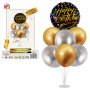 Комплект Балони "Happy Birthday" на стойка /7 броя/, снимка 1 - Декорация за дома - 32826399