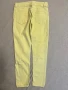 Жълт панталон от еластична материя., снимка 2