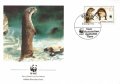 Германска демократична република 1987 - 4 бр. - FDC - WWF, снимка 1