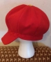Червен дамски каскет , снимка 2