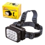 YAJIA Акумулаторна супер ярка 12 LED челна лампа YJ-1837 черна FL109-C, снимка 3