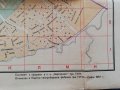 План на София 1957 г. Схема на София и присъединените към нея селища , снимка 3