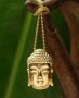 Колие От медицинска стомана Буда с 18к златно покритие, снимка 1 - Колиета, медальони, синджири - 44051484