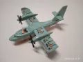 Метално самолетче Matchbox 2009 Mattel SB-87 Model Plane Blaze Buster Forest Ranger, снимка 2