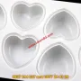 Силиконова форма от 8 сърца - КОД 4312, снимка 5