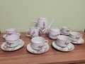 Сервиз "Китка" - 6 чашки за кафе/чай, захарница, кана и каничка за мляко , снимка 11