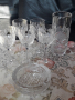 кристални чаши 5бр.,ваза и пепелник. , снимка 1