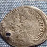 Сребърна монета 6 кройцера Карл шести Прага Бохемия 13783, снимка 4 - Нумизматика и бонистика - 42931272