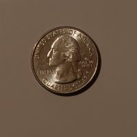 1/4 долар САЩ 2020 25 цента Marsh-Billings-Rockefeller National Historical Park Монета  , снимка 1 - Нумизматика и бонистика - 44885221