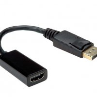 Нов преход от Display Port M към HDMI F с гъвкава връзка, снимка 1 - Кабели и адаптери - 37869405