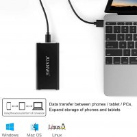 Външен диска 1TB SSD, Type C 3.1, USB 3.0, Micro USB, снимка 7 - Външни хард дискове - 39227741