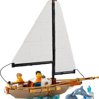 Lego Ideas 40487 Приключенски комплект с платноходка 330 части + 30503 подарък!, снимка 4 - Колекции - 43158191