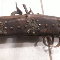 Стара кремъчна пушка,шишане, пищов, снимка 3 - Антикварни и старинни предмети - 33265685