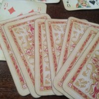 Rokoko ГДР стари карти червен гръб, снимка 5 - Карти за игра - 39677079