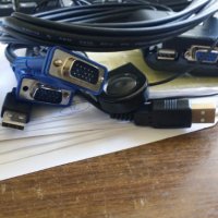 Продавам USB KVM Switch ATEN КВМ Суич, снимка 4 - Кабели и адаптери - 37601906