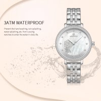 Дамски часовник NAVIFORCE Silver 5017 SW., снимка 14 - Дамски - 34725723