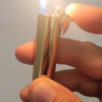 Газова запалка с лазер с форма на куршум / патрон, снимка 11 - Запалки - 33527593