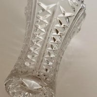 Ретро кристална ваза, снимка 6 - Вази - 43325690