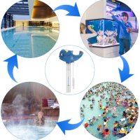 Нов термометър за плувен басейн, спа центрове, джакузита, аквариуми, снимка 4 - Басейни и аксесоари - 33611365