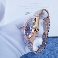 Mъжки часовник Rolex Day Date Presidential Everose Gold Chocolate с автоматичен механизъм, снимка 5 - Мъжки - 38206579