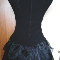 Черна официална(бална) рокля 👗🍀🌹 S р-р👗🍀🌹арт.500, снимка 2 - Рокли - 26920796