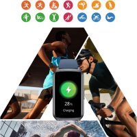 Health Fitness Tracker с 24/7 сърдечен ритъм, кислород в кръвта,кръвно, снимка 3 - Смарт гривни - 43744446