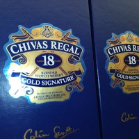 chivas regal 18-празно шише 1бр и кутия 1807220951, снимка 3 - Колекции - 37421785