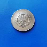 Монета 10 злоти 1969 г. Полша, снимка 2 - Нумизматика и бонистика - 27236539