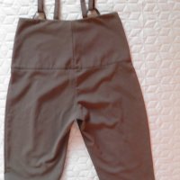 Кафяв дамски панталон с висока талия М, снимка 7 - Панталони - 26644635
