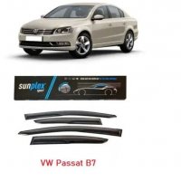 Ветробрани VW Passat B7 2010-2014 предни и задни 4 броя, снимка 1 - Аксесоари и консумативи - 38796958