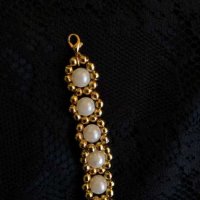 Колие и гривна от изкуствени перли. , снимка 8 - Колиета, медальони, синджири - 28331638