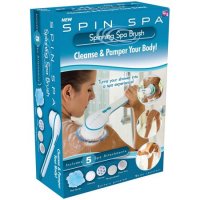 Водоустойчива Spin Spa въртяща се душ четка за тяло, снимка 1 - Други стоки за дома - 33409355