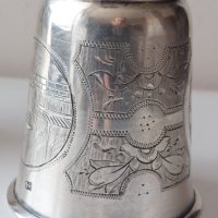 Сребърни чаши сребро 84 царска Русия , снимка 8 - Чаши - 43491107
