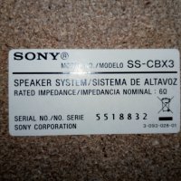 Sony SS-CBX3 двулентови колони , снимка 3 - Тонколони - 26833452