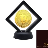 Модерна Статуетка с Биткойн / Bitcoin Монета, снимка 3 - Статуетки - 43575813