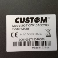 КЛАВИАТУРА USB 30 БУТОНА LCD "RX BASED" 937KX010100203, снимка 6 - Принтери, копири, скенери - 36891033
