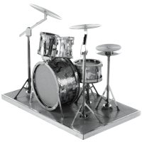 Метален пъзел барабани-музикални ударни инструменти 3D - Направи си сам, снимка 4 - Пъзели - 40798418