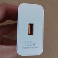 Зарядно Huawei SuperCharge 100w, снимка 1 - Оригинални зарядни - 42999522