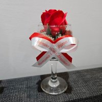 Рози със скандинавски мъх , снимка 7 - Декорация за дома - 43802758