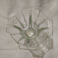 Стъклена ваза, снимка 3 - Вази - 39481209