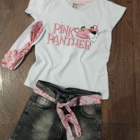 Комплект за момиче "Розовата Пантера", снимка 1 - Детски комплекти - 40638571