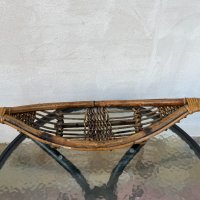 Красива бамбукова фруктиера/ лодка №1081, снимка 2 - Антикварни и старинни предмети - 34677904