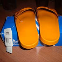 Adidas Originals – чехли/джапанки оранжеви, снимка 10 - Чехли - 36870232