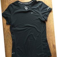 Nike Dri-FIT Miler Women's Running Top - страхотна дамска тениска, снимка 10 - Тениски - 33216794